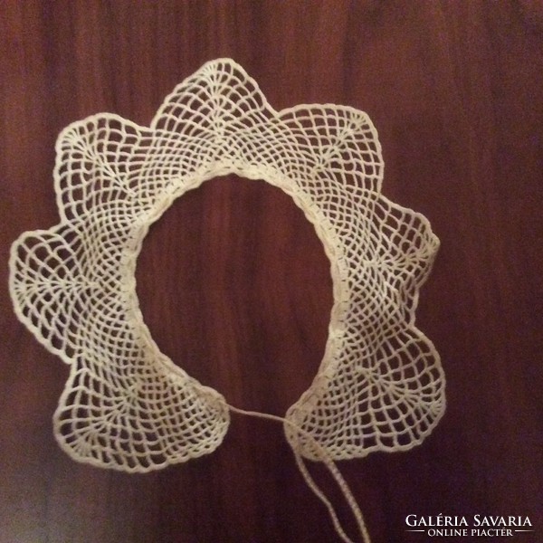 Handmade crochet lace collar 3 pcs