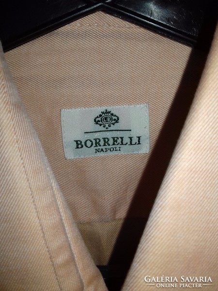 Vintage luigi borrelli Napoli men's shirt handmade 