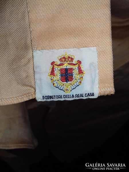 Vintage LUIGI BORRELLI Napoli férfi ing kézi készítésű " A " nagybetűs divat!!!!