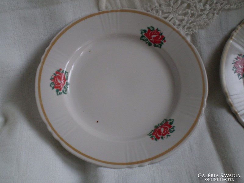 2 db régi kis tányér