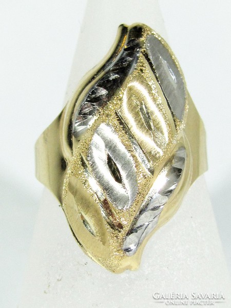 Gold women's ring (k-au63947)