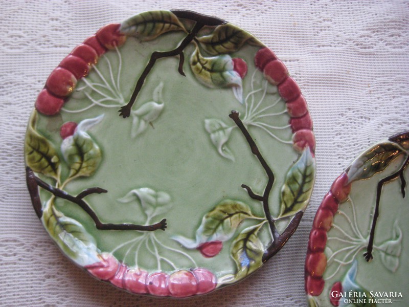 Steidl zneim, majolica plates, the price is only recommended for Ildiko from Sopron for one piece
