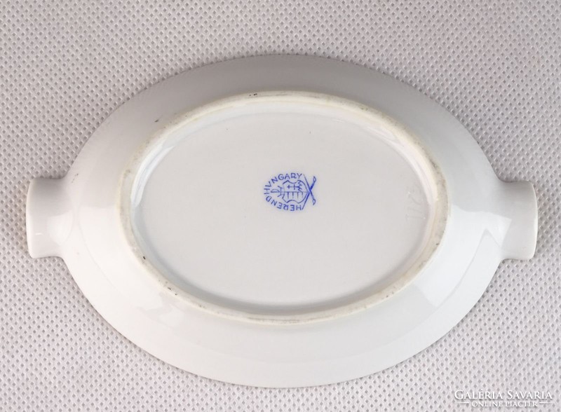 0K784 Viktória mintás Herendi porcelán hamutál