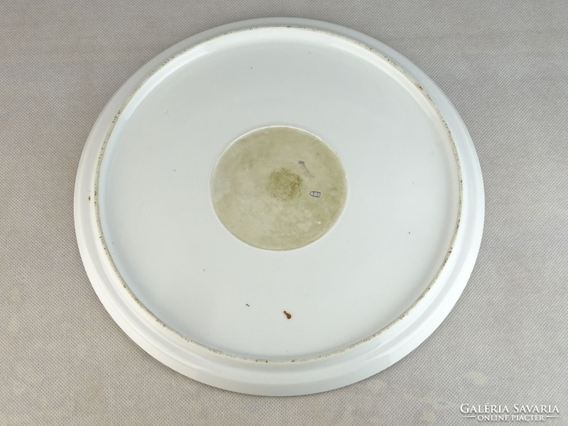 0L031 Antik Altwien porcelán tálca 30 cm