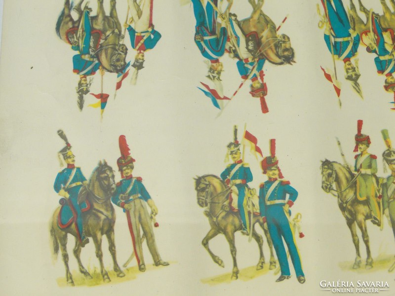 0K919 Varsói hercegség lovassága ruházat matrica