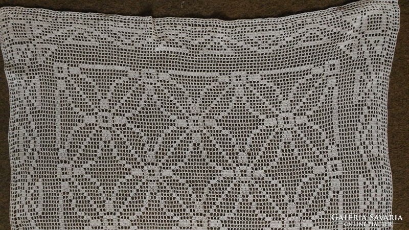 Crochet lace stained glass curtain - 70x110 cm