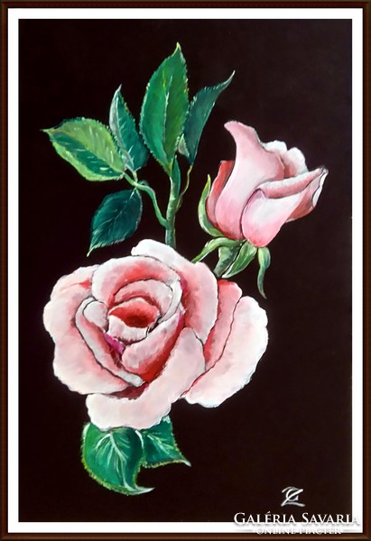 Cinnabar - my roses (no frame)