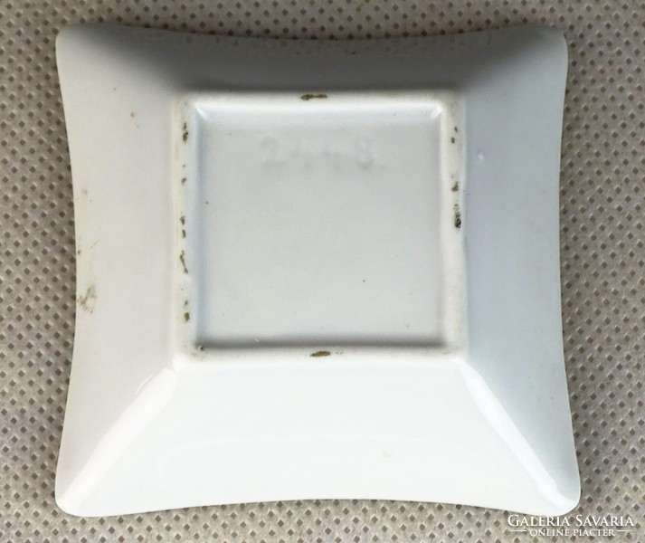 0L316 Régi címeres porcelán kistálka MAGDEBURG