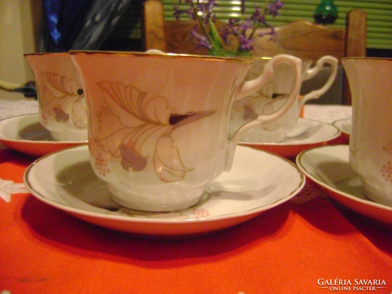 Porcelain coffee set - for six