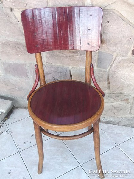 Thonet- szék - Mundus szék felújítva Mahagóni szín