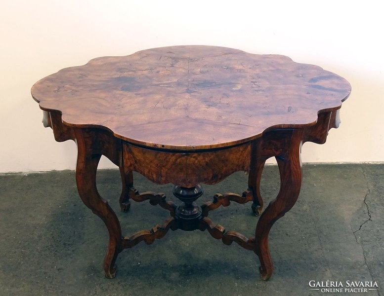 0K868 Antik korai biedermeier asztal 1840
