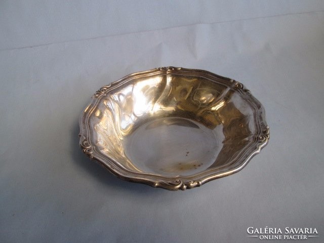 Silver plated bowl for sale. Art deco approx. 1 Liter capacity.