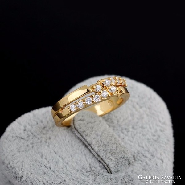 Beautiful gold-plated ring size 7