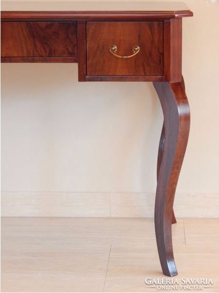 Biedermeier desk with cabriole legs [a - 12]