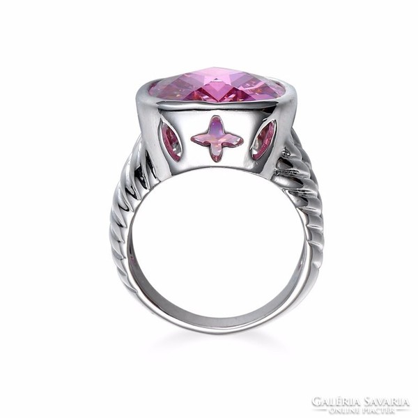 Pink ruby stone ring 7 new!