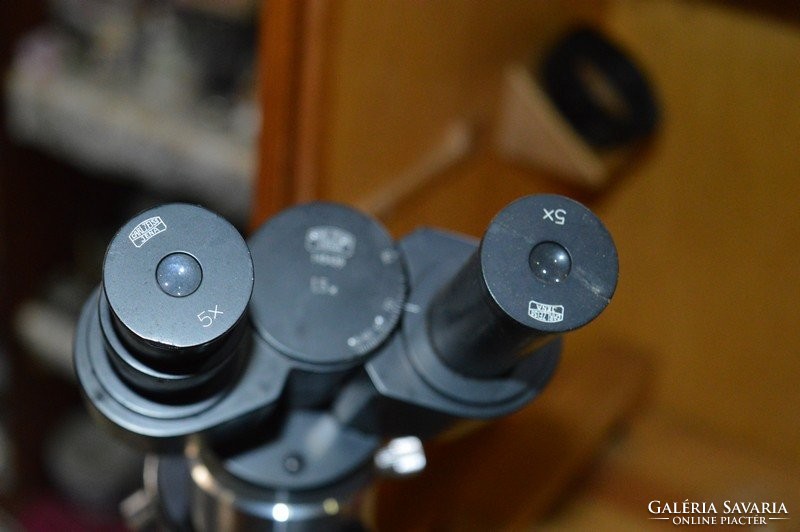Binokuláris mikroszkóp+tartozékok