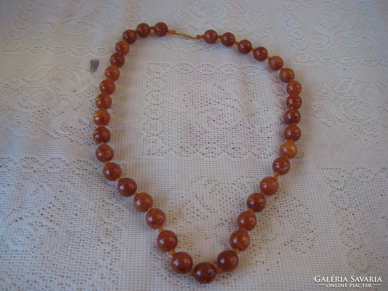 Amber necklace