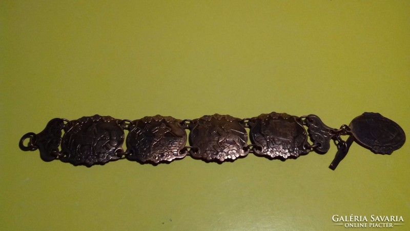 Retro copper bracelet