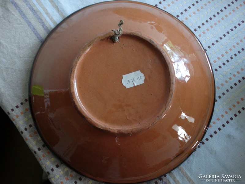 Ceramic wall plate, diameter 30 cm