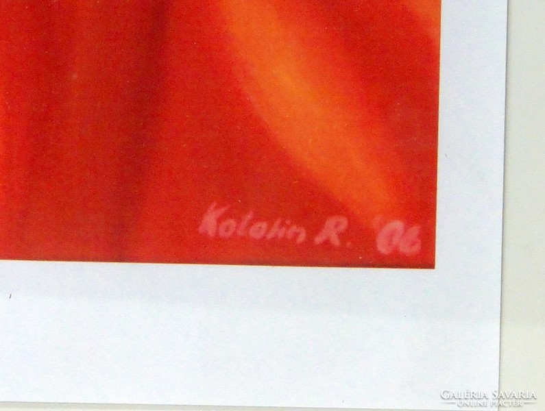 0L907 Katalin R. : Piros ruhás nő 2006