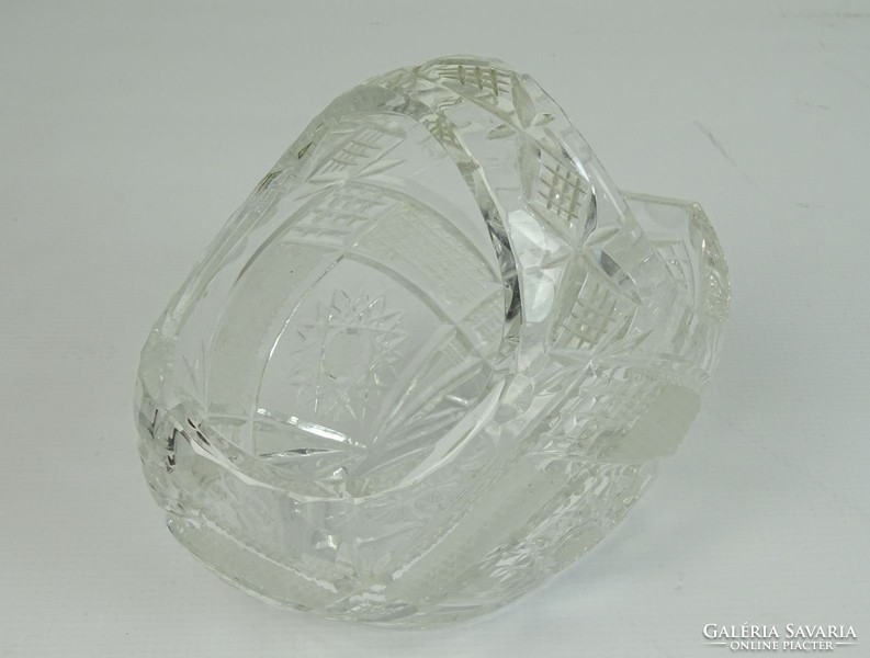 0L601 Nagyméretű csiszolt üveg kosár