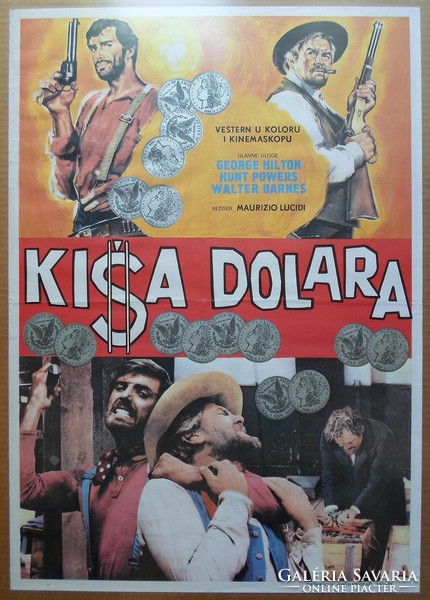 Régi filmplakát - Kisa dolara