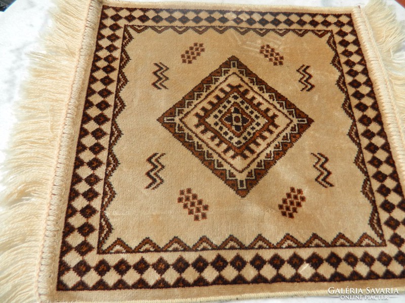 Small carpet with a Persian pattern