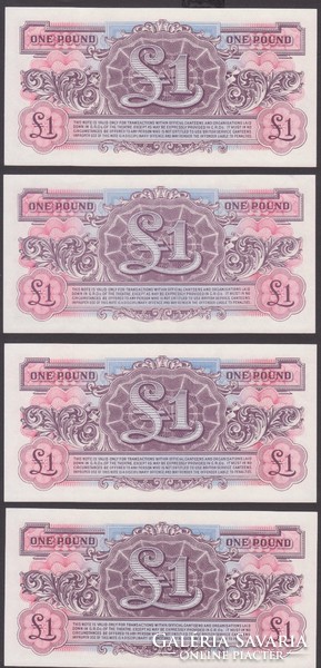 1948. Anglia, 1 Pound (4 db) .