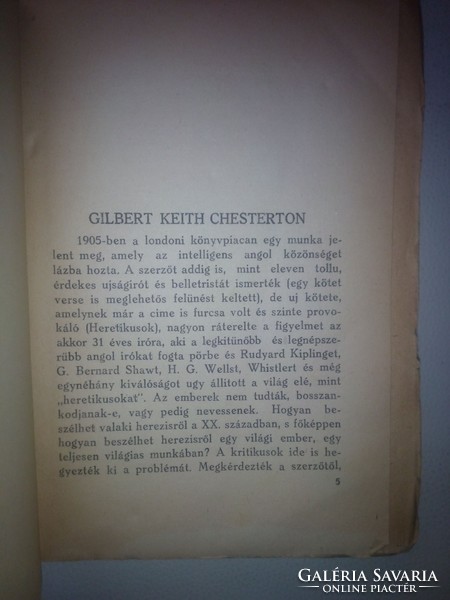 Gilbert Keith Chesterton: Hagyományok és hazugságok 