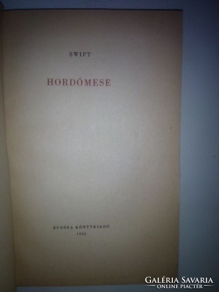 Jonathan Swift: Hordómese (1958)