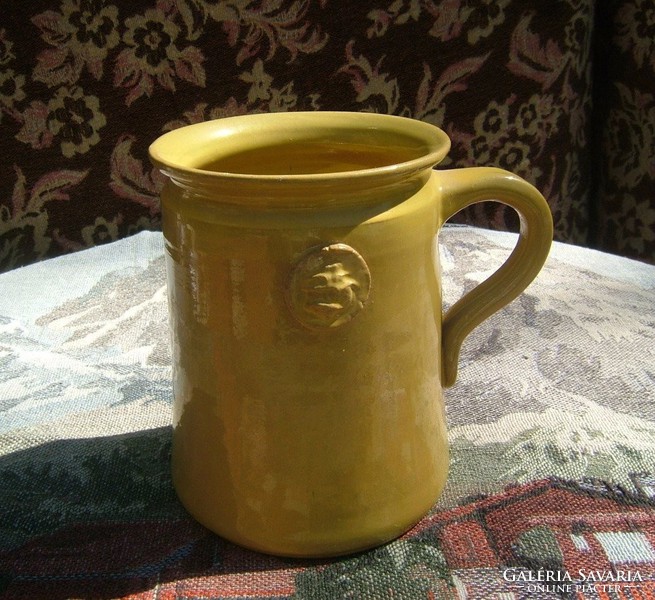 Applied art marked (signed) ceramic jug