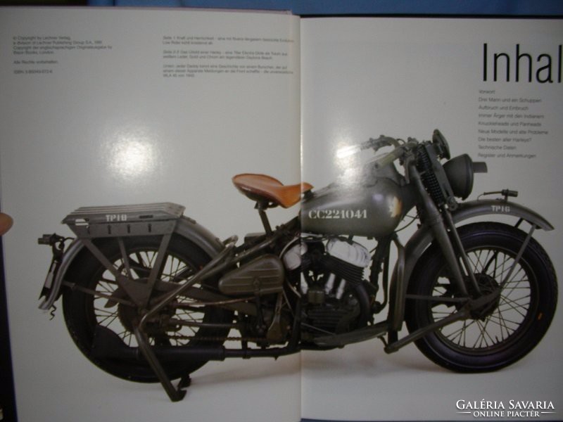 Harley Davidson könyv