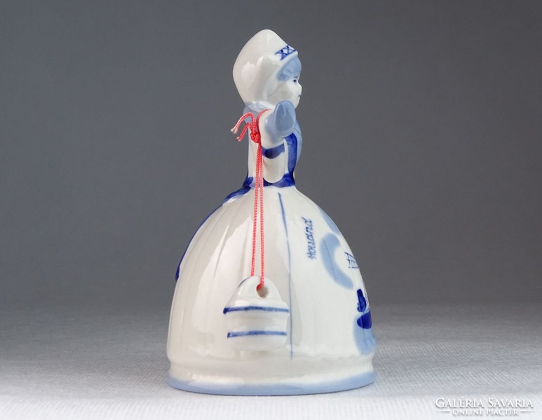 0M640 Holland porcelán vízhordó lány figura 12 cm