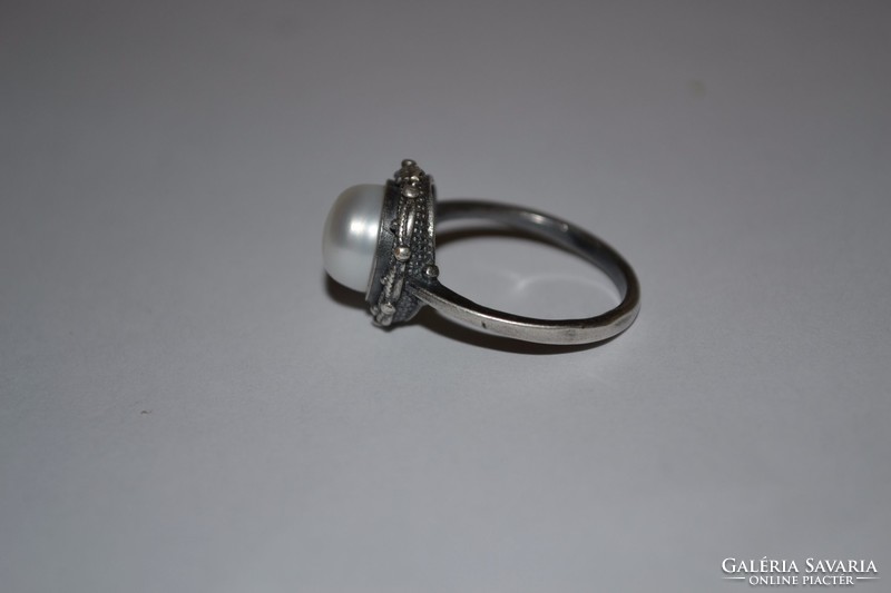 Ezüstözött gyűrű