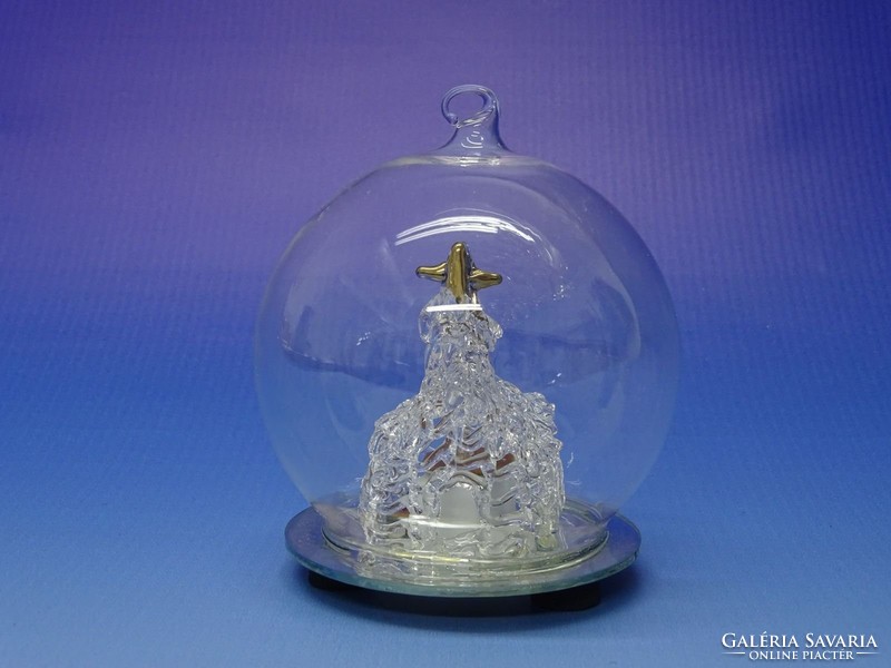 0N192 Karácsonyi üveg gömb karácsonyi dísz