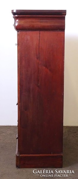 0N171 Antik biedermeier írószekreter 144 cm