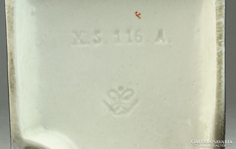 0L984 Antik Hummel porcelán könyvtámasz 16.5 cm
