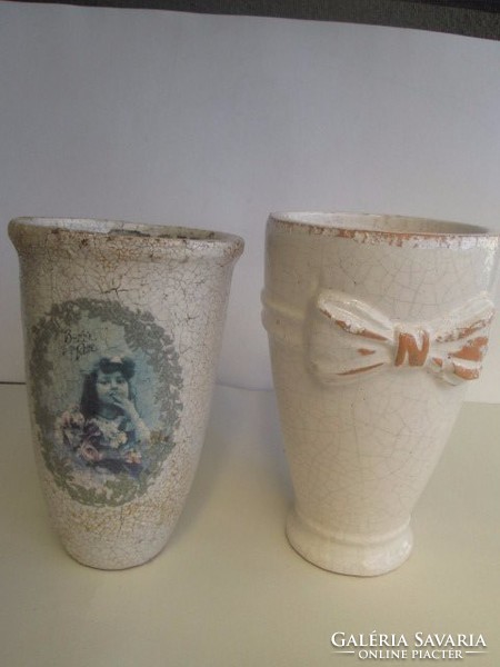 Antik pirogránit NITTSJÖ svéd vázák