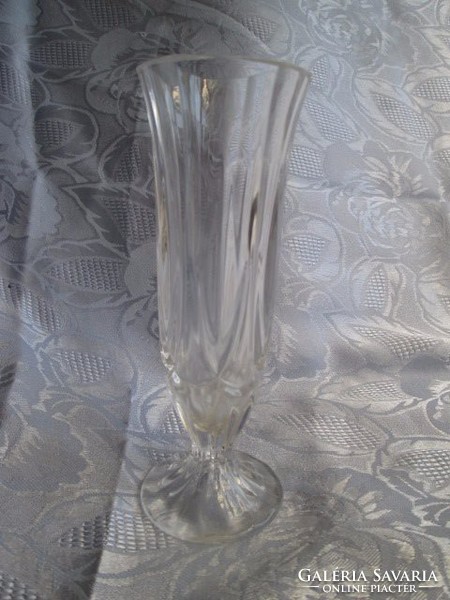 Art deco kristályüveg váza