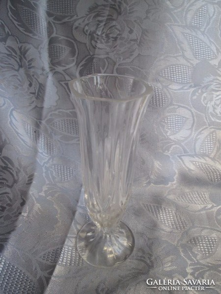 Art deco kristályüveg váza