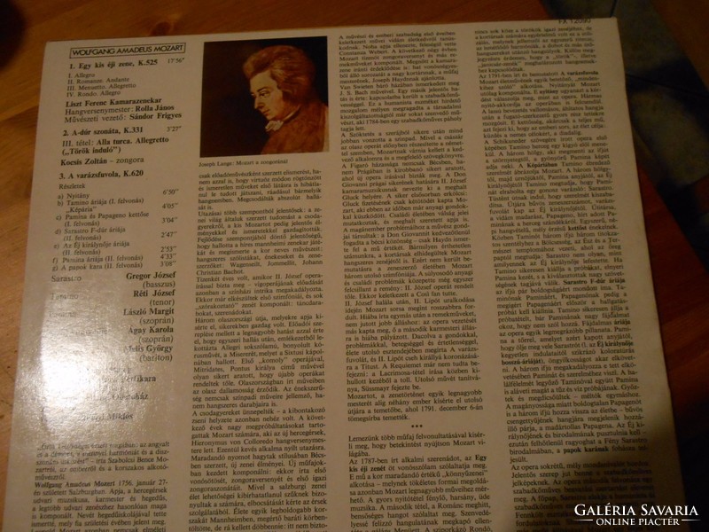 Mozart: Requiem és más LP