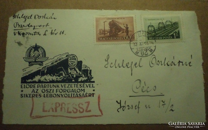 Letter cover page.