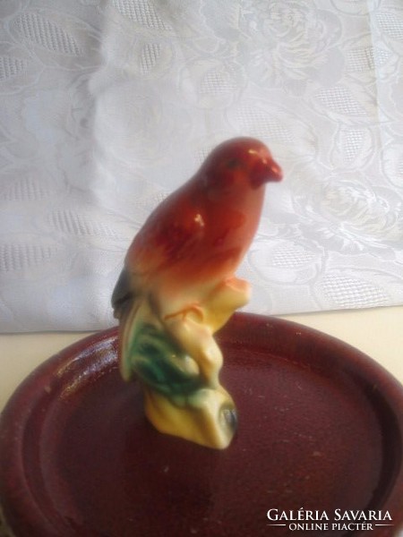 Nagyon szép cinege madárka porcelánból 10 cm-es