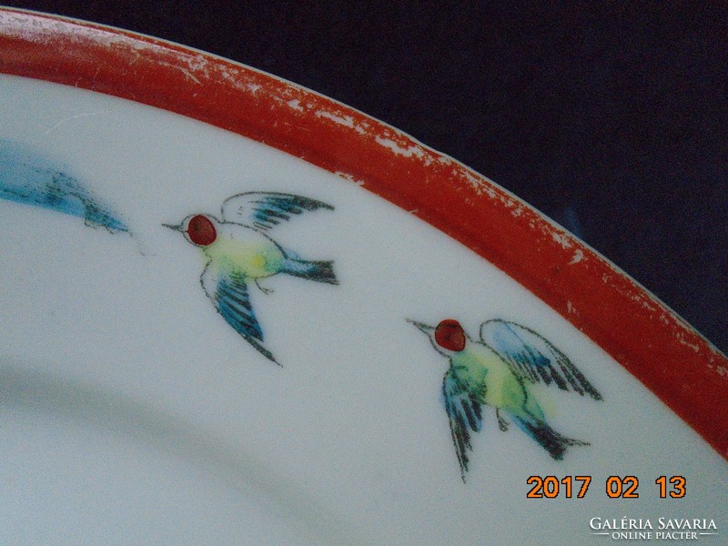 Antique hand-painted hand-marked Imari Japanese plate 20 cm