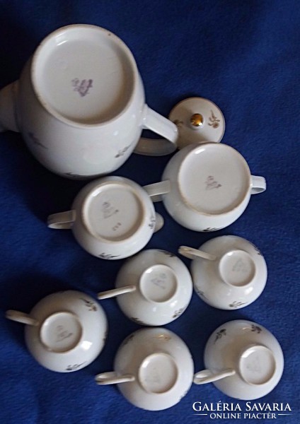 Porcelán (Jäger - német) teás készlet
