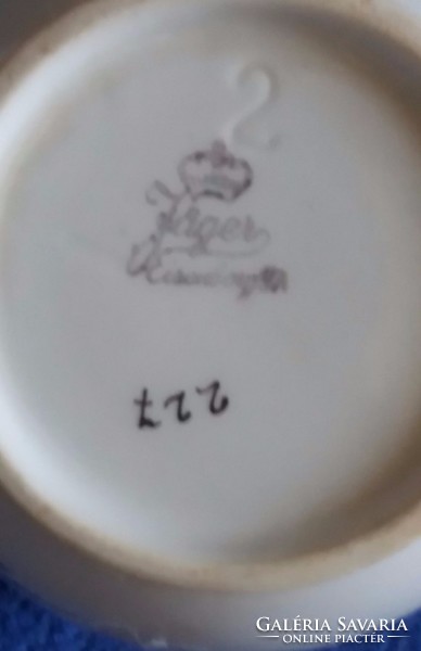 Porcelán (Jäger - német) teás készlet