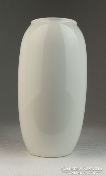 0N598 Vaskakas Győr Hollóházi porcelán váza 17 cm