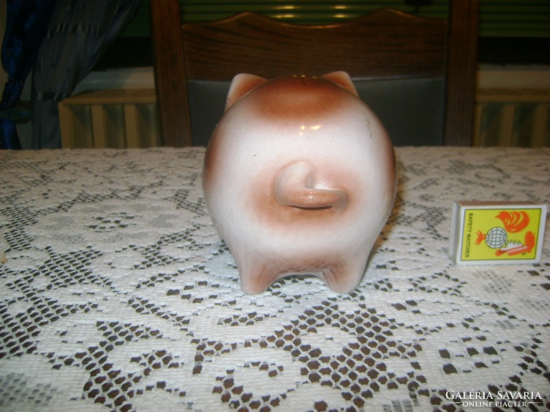 Ceramic pig figurine, New Year's, lucky pig