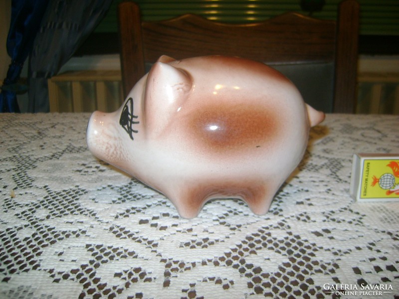 Ceramic pig figurine, New Year's, lucky pig