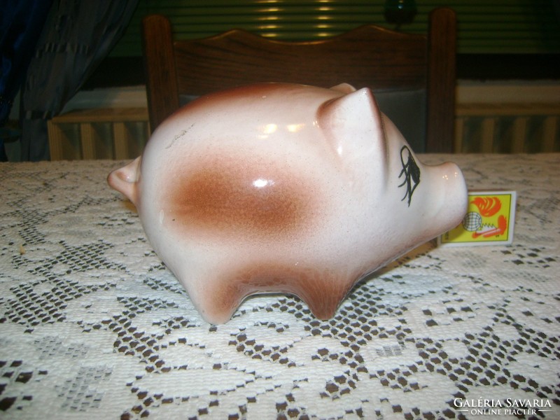 Ceramic pig figurine, New Year's, lucky pig